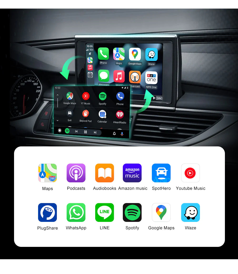 Audi A4/A5 B8, Q5 8R Concert/Symphony Radio